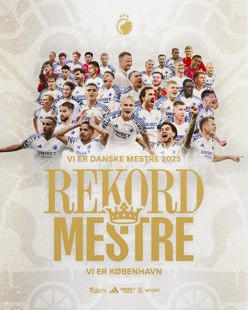 9博体育-🏆哥本哈根1分优势力压中日德兰，夺得本赛季丹麦超冠军